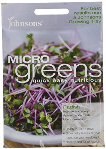 Johnsons Microgreens Radish Seeds - Green