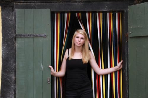 Caravan/Campervan Door Curtain, Resistant To Bugs and Fly. Ideal for Caravans and Motorhomes – Multicolor