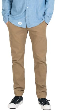 Reell Reflex Easy ST - Chinohose für Herren mit Kordelzug und elastischem Bund - Hose aus Baumwolle