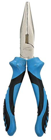 6 / 150mm Straight Long Nose Plier Pliers with Anti Slip Soft Grip Handle