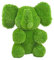 Kögler 53257 - AniPlants Elefant, Deko-Figur aus Kunstrasen, ca. 36 x 26 x 37 cm groß, wetterfest und formstabil, mit Ankern zur Befestigung, ideal als Deko für Garten und Haus