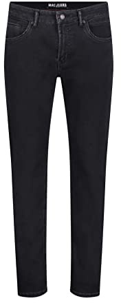 MAC Jeans Herren Arne Pipe Jeans, H892 Black Black Washed, 30/32