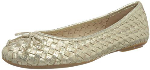 Geox Women's D Palmaria A Ballerina, Gold, 5.5 UK