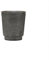 House Doctor 206260031 Rustikaler Becher aus Steingut Berica Schwarz | Steingutbecher mit gesprenkelter Glasur | Zeitloses skandinavisches Design, Steinzeug, Black