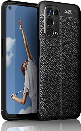 TingYR Coque pour Oppo A54 5G/Oppo A74 5G, Housse Silicone Ultra Mince, TPU Silicone, Anti Rayure, Anti Chute, Durable, Housse Étui pour Oppo A54 5G/Oppo A74 5G Smartphone.(Noir)