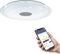 Eglo connect.z Smart Home Led plafoniera Lanciano-Z, plafoniera cielo stellato Ø 77 cm, ZigBee, app e controllo vocale, colore della luce regolabile, dimmerabile