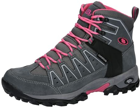 Brütting Damen Mount Pinos High Cross-Laufschuhe, Anthrazit Pink, 40 EU