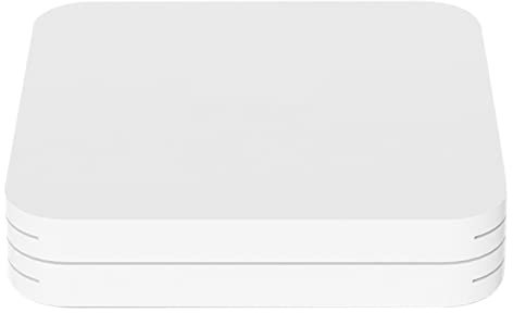 Lihuzmd Smart TV Box, Home Theater Android 10.0 Smart TV Set-Top Box Player 4K Media Player TV Box Smart HDTV Box Blanco,1GB+8GB