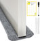 Draught Excluder for Doors-Double Sided Draft Excluder for Doors. 30-36 Draught Excluder for Bottom of Door. Smell, Light and Noise Blocker Air Insulation, Energy Saving Exterior and Interior Doors