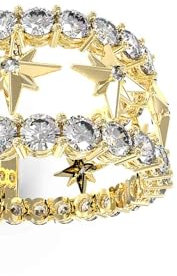 GUESS Ring Schmuck JUBR03320JWYG54. Marke:, Einheitsgröße, Gold, Kein Edelstein