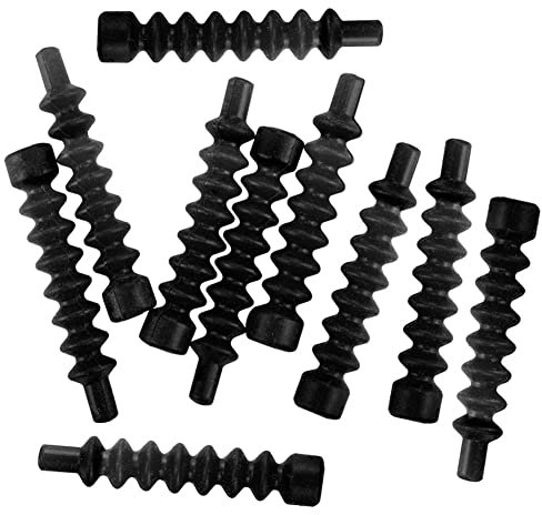 Azwamkue 10 Stück Fahrrad V Bremse Staubdicht Mountainbike V Bremse Kabel Gummi Schutzschlauch Sleeve Cover