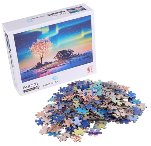 SAFIGLE Spielzeug 1000 Stück Spielzeuge Rätsel Kinderspielzeug Bridge-Puzzle-Spielzeug Puzzle für frühes pädagogisches Lernen Puzzle-Spielzeug für Kinder Erwachsener Foto 3D