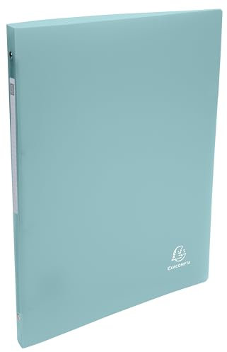 Exacompta - Ref 51270E - Pack of 4 Skandi Soft Binders - Recycled PP - 4 Round Rings - 20mm Spine - External Size: 32x25cm - File Format A4-4 Assorted Colours