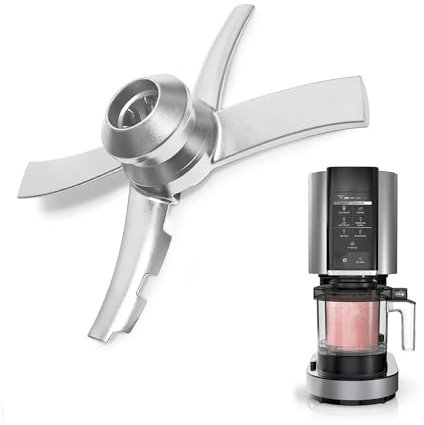 CUTIECLUB Replacement Stainless Steel Paddle Blade Compatible with Ninja Creami NC300 Series Ice Cream Makers, Mixing Parts for Ninja NC299AMZ, NC301, CN305A, CN301CO Ice Creami accessories