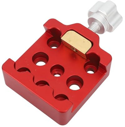 Telescope Dovetail Clamp Aluminum Alloy Multifunction 8 Holes for Dual Connections, Strong Load Bearing Capacity, for Telescopes, Cameras