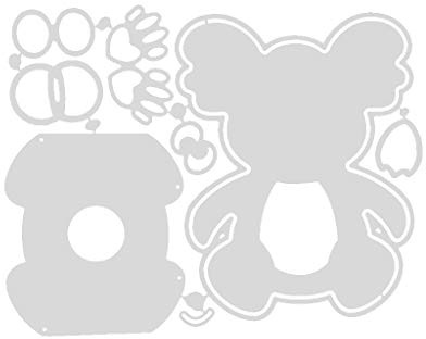 Koala Metall Stanzformen Schablone Scrapbooking Album Stempel Papier Karte Prägung Dekoration