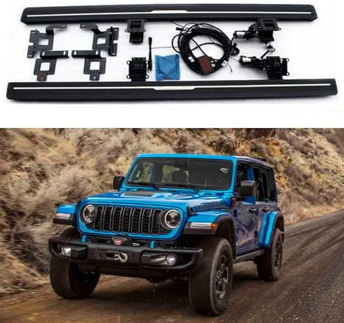Marchepied électrique déployable pour Jeep Wrangler JL 4 portes 2018-2024