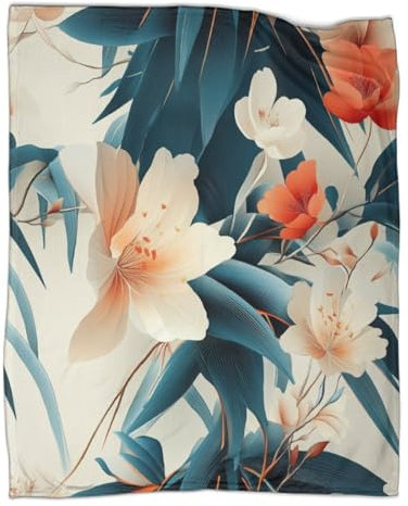 Orientalische Malerei Weiche Und Warme Überwürfe Totemfarben Bedruckte Flanellüberwürfe Für Betten Und Sofas 60x80inch(150x200cm)