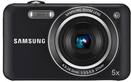 Samsung ES75 Digital Camera 14.2 Megapixel with 5x Optical Zoom Image Stabilizer 2.7-Inch LCD Black (Renewed)