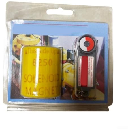 Heating Circulation Pump Rotation Tester, Oil Burner Solenoid Valve Opening Detection Tool, For Plumbers, HVAC Testing Equipment, ABS Magnet(B)