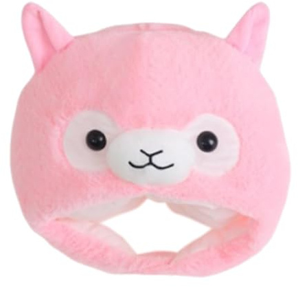 Ysyqkn Mütze für Damen Und Herren, Weiche Und Warme Kopfbedeckung, Lustiges Accessoire für Partys, Als Geschenk, für Halloween Und Cosplay, Rosa