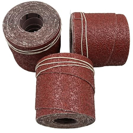Jet Tools - Ready-to-Wrap Abrasive, 180 Grit, 3-Wraps in Box (fits 22-44) (60-2180)