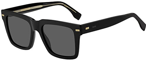 Hugo Boss Unisex Boss 1442/s Sunglasses, 807/IR Black, 53