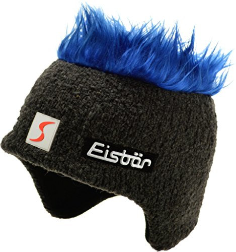 Eisbär Cocker ÖSV Mütze One Size | mit blauem Haar