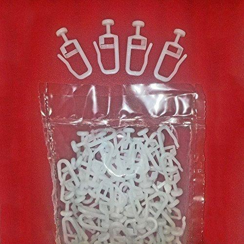 200 Gardinengleiter/Faltenlegehaken 7 mm Gleiter Gardinenzubehör 406-7