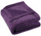 CelinaTex Flauschige Kuscheldecke 150 x 200 cm lila Decke Sofa warm Wohndecke weich Mikrofaser Fleece Oeko-TEX Montreal