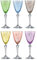 Bohemia Kristall Gläser - Floral - 6er Set - Original (Weinglas 6 x 250 ml)