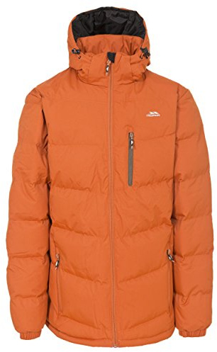 Trespass Mens Blustery Padded Jacket (M) (Burnt Orange)