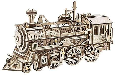 Robotime 141279 3-D Puzzle, Holz, Einheitsgröße