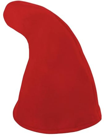 Schlumpfmütze Party Karneval Schlümpfe Verkleidung Fasching Zwergen Mütze (Rot)