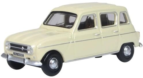 Oxford Diecast 76RN001 Renault 4 Beige