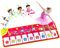 EXTSUD Klaviermatte,Kinderspielzeug Geschenk für Jungen Mädchen,Kleinkind Tanzmatten,Baby Spielzeug ab 1 Jahr Geschenk, Mädchen Instrumenten Klaviertastatur Keyboard Musikmatte