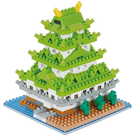 nanoblock - Weltberühmte Gebäude - Schloss Nagoya, Sight to See Serie, Bauset