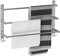 Handtuchhalter Bad 3 Tier ohne Bohren Wandmontage 304 Edelstahl Gebürstet Badetuchhalter 80cm, Stabil Handtuchhalter für Badezimmer Küchen Toilette