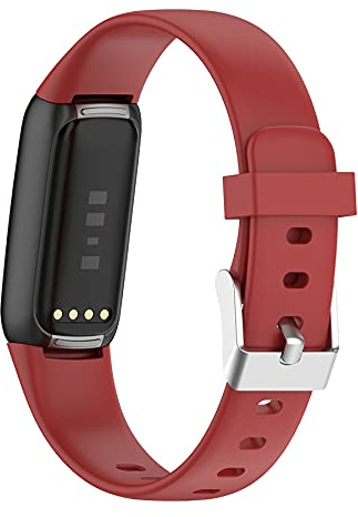 BDIG Armband Kompatibel Für Fitbit Luxe Silikonarmband, Sport weiches Ersatzarmband Silikon Uhrenarmband Ersatz mit Fitbit Luxe