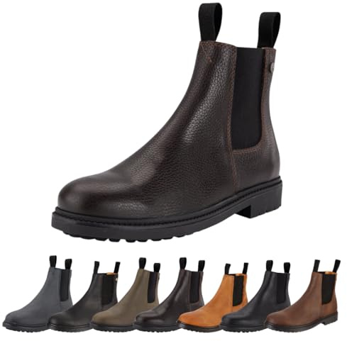 SUEDWIND FOOTWEAR Reitstiefeletten für Damen New Work – Brown Nubuck 42