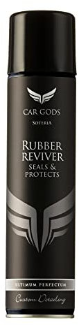 Car Gods Rubber Reviver Seals & Protects 400ml Silicone Lubricant Prevent Seizing Plastic Protector Rubber Protector Anti Static Lubricant