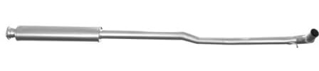 IZAWIT 39.007 Mittelschalldämpfer ohne Anbauteile Kompatibel mit VOLVO V70 II 285 8684276