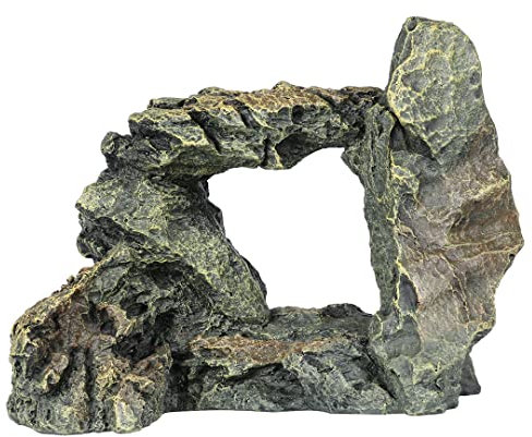 Aqua Della, Dekoration für Aquarium, Combolava M - 22,5 x 18,5 x 15 cm, in Polyesterharz, Nicht -toxisch und neutral, für frisches und gesalzenes Wasseraquarium geeignet