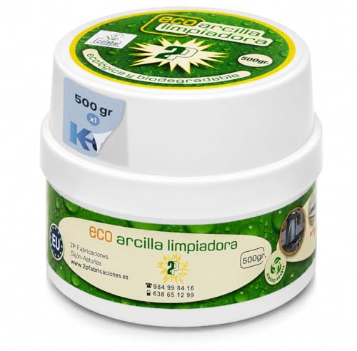 Multipurpose Household Cleaner 2P Manufacturer Eco Clay Cleaner 500G | Sponge Format with Biodegradable Materials