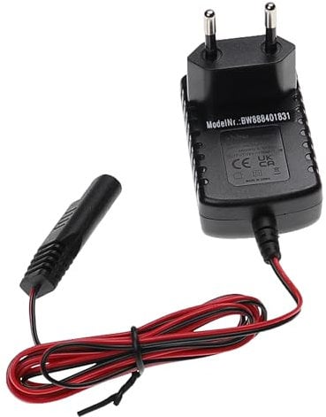 vhbw Chargeur de batterie de démarrage pour tondeuse à gazon 12 V/0,1 A 2 m