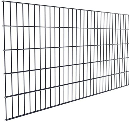 Doppelstabmatte Element 2,5 m 6/5/6 NUR MATTE Gittermatte Zaunelement Moosgrün 1030 mm