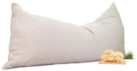 Zirbenkissen speziell zum Schlafen - 40x80cm - für Kinder - halbe Füllung