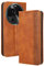 BellaCase Oppo Find X6 Pro Coque [Étui Portefeuille] [Fonction Support] [Slots pour Cartes] [Couverture à Rabat Magnétique] Compatible avec Le Smartphone Oppo Find X6 Pro(Marron)