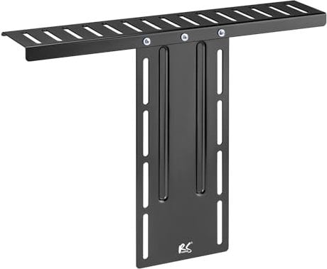 NanoRS RS464 VESA Kamerahalterung & Flutlicht Halterung | All-in-One | Befestigung am Monitor oder Arm | VESA 100x100 | Max. 3 kg Traglast | Für Webcam Ringlicht Zubehör