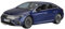 Druckgussfahrzeuge Motorfahrzeuge 1:24 for 2022Benz EQS Mini Druckguss Auto Modell Hohe Simulation Zink Legierung Auto Modell Souvenir Display Fertiges Modellauto (Size : Blue)